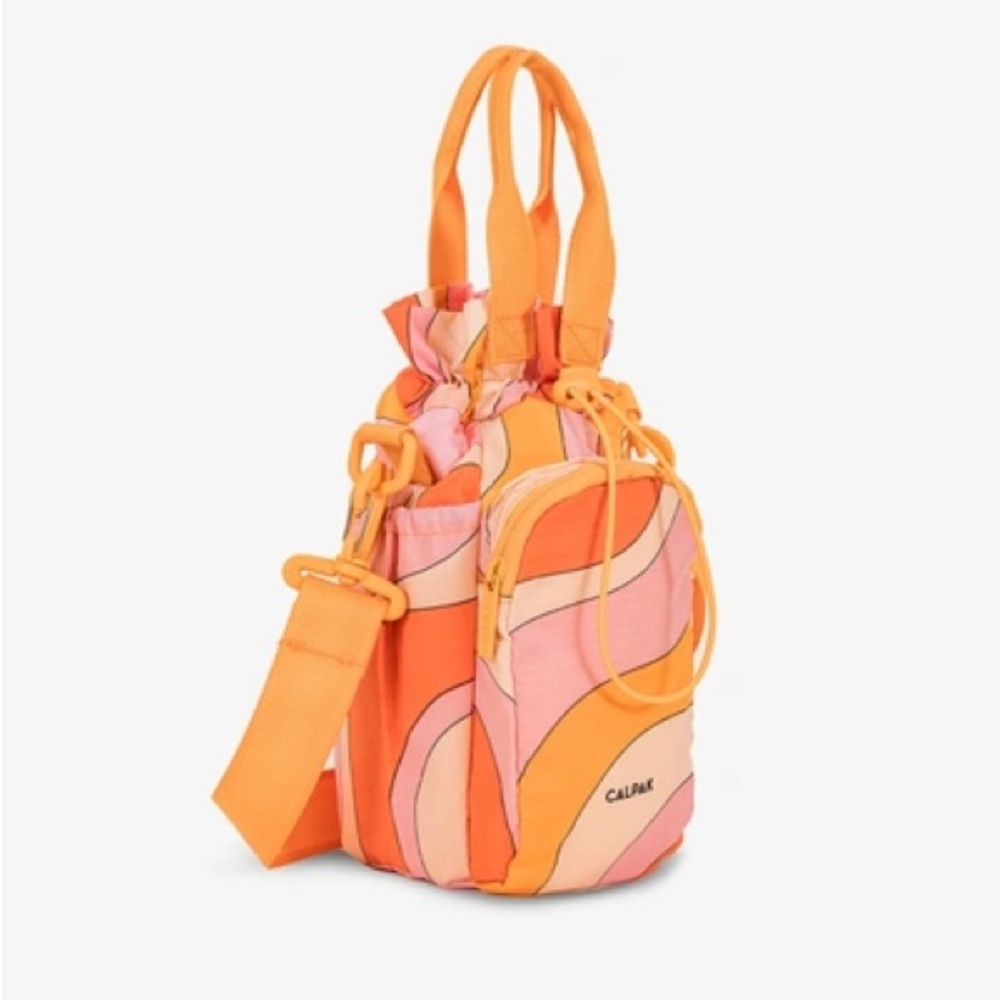 CALPAK water bottle holder in retro sunset